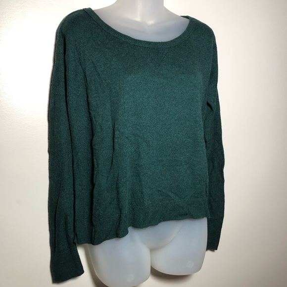 American Eagle Outfitters Sweaters - Medium American Eagle Green High Low Sweater
